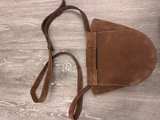 Gia brown suede Banana Republic crossbody purse - Image 5