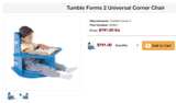 Tumble Forms 2 Floor Sitter Chair w/Tray (for Special Needs) - Brand New - Image 4