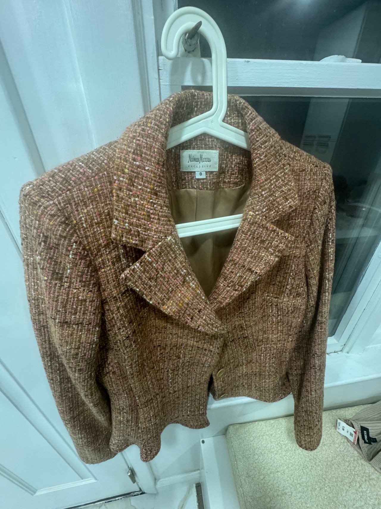 Neiman Marcus Tweed Blazer