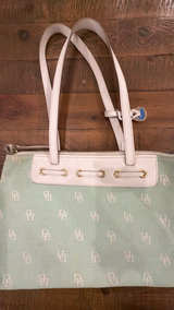 Dooney & Bourke Handbag Green Teal Clutch Bag Vintage  - Image 4