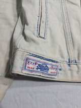 Vintage Superdry Light Wash Denim Trucker Jacket US 6 - Image 3