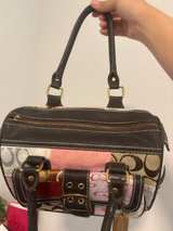 Coach Holiday Patchwork Satchel 10482 - Image 4