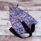 Simply Southern Sling Backpack Pink and Blue - Image 3