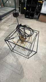 Hudson Valley Lighting Roundout Chandelier Black & Gold - Image 2
