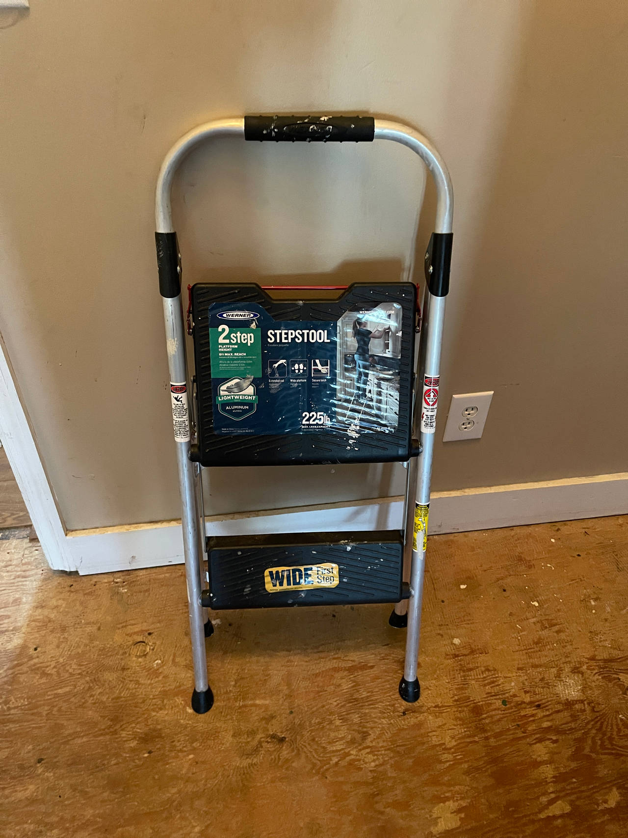 Werner 2-Step Steel Step Stool