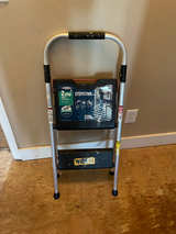 Werner 2-Step Steel Step Stool - Image 1