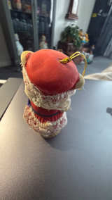 OCGC Vintage Christmas Chipmunk Figurine Santa Coat & Hat - Image 3