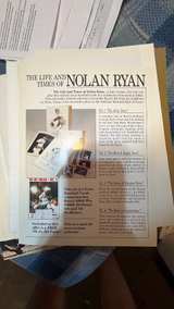 Nolan Ryan: A Historic Journey of Excellence Four Volumes Booklet - Image 2