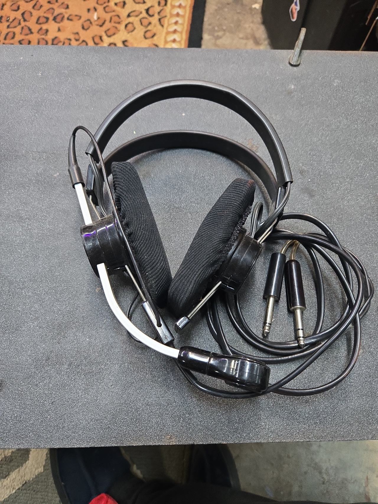 Vintage TELEX MRB 600  Lightweight Pilot Headset