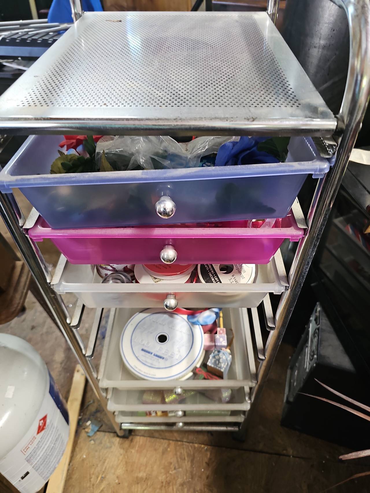 Honey-Can-Do 10-Drawer Rolling Storage Cart