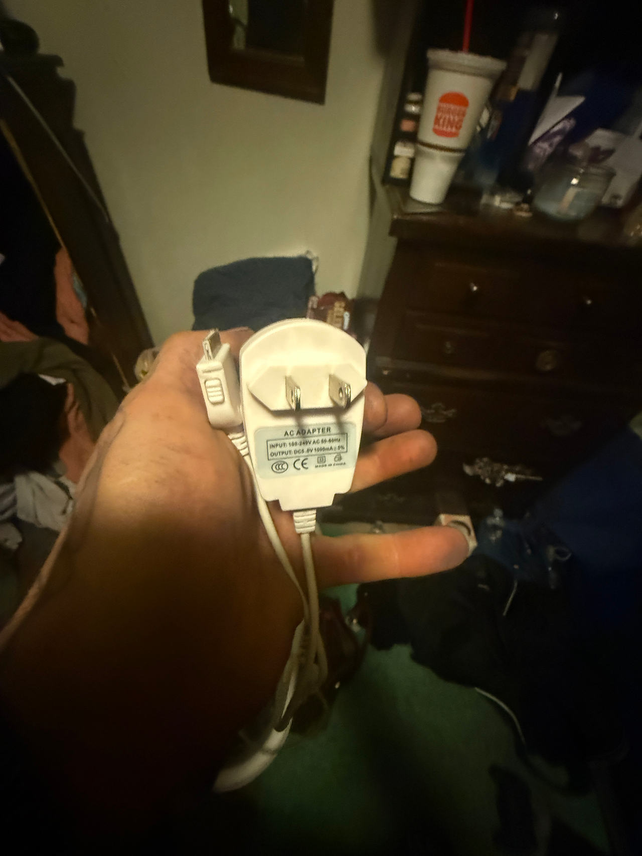 AC Adapter Micro USB Wall Charger 5V 1A