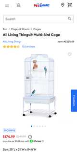 All Living Things Multi Bird Cage - Image 2