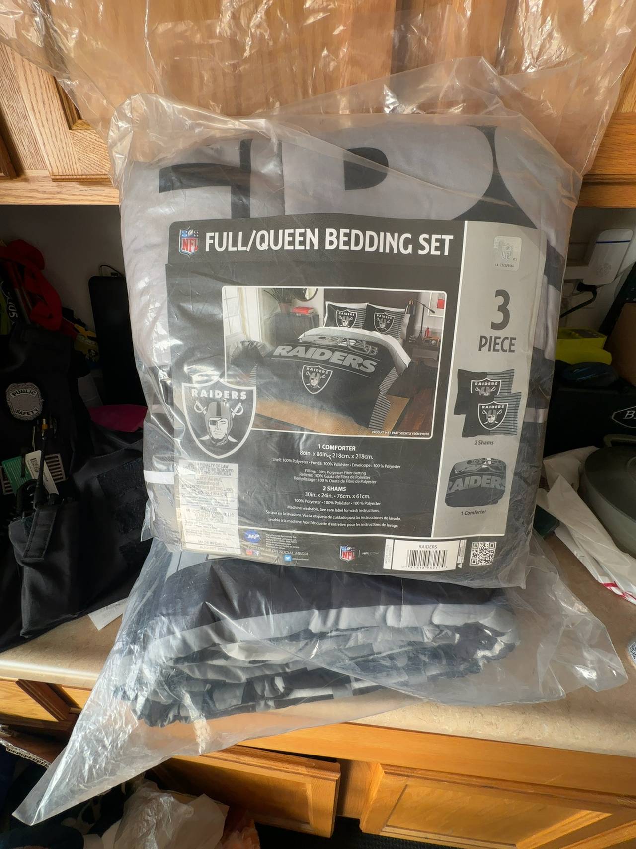 Northwest Company Las Vegas Raiders Full/Queen Comforter Set