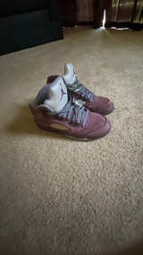 Nike Air Jordan 5 Retro burgundy 5.5Y - Image 2