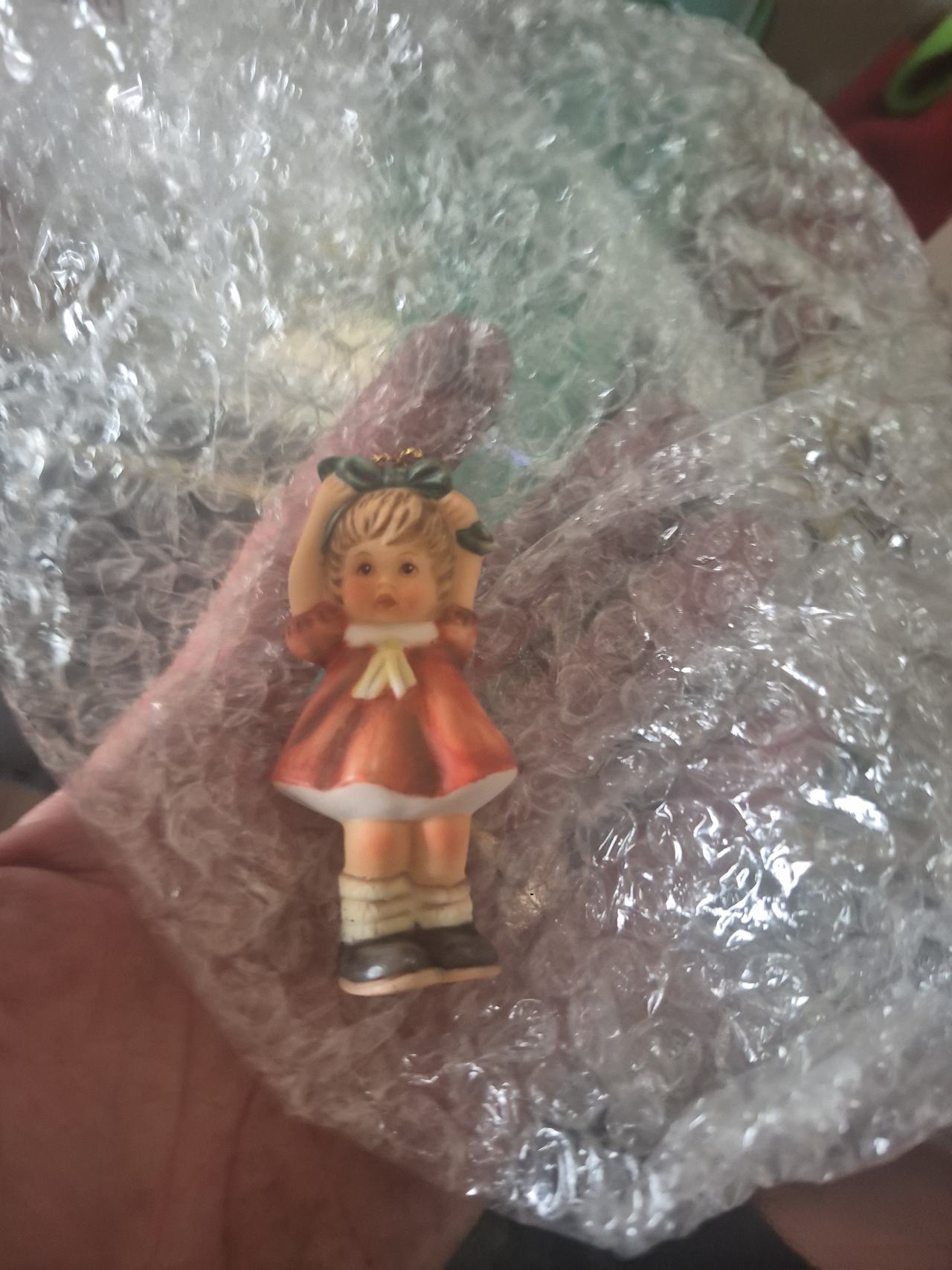 Goebel Hummel Girl with Bow Ornament
