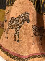 Sag Harbor Tapestry Coat Zebra Print - Image 3