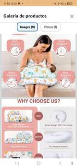 Plus Size Baby Nursing Pillow Set for Breastfeeding - Image 5