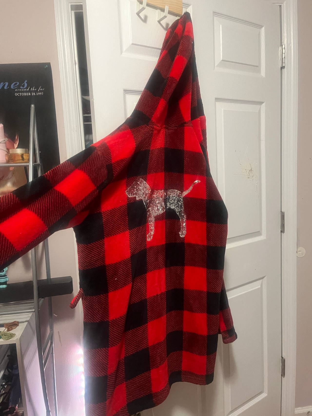 Victoria's Secret PINK Plaid Hoodie