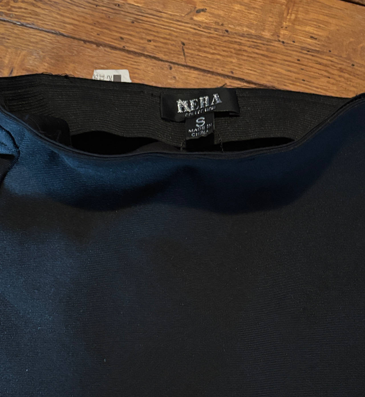 Nera Collection Black Bandage Skirt
