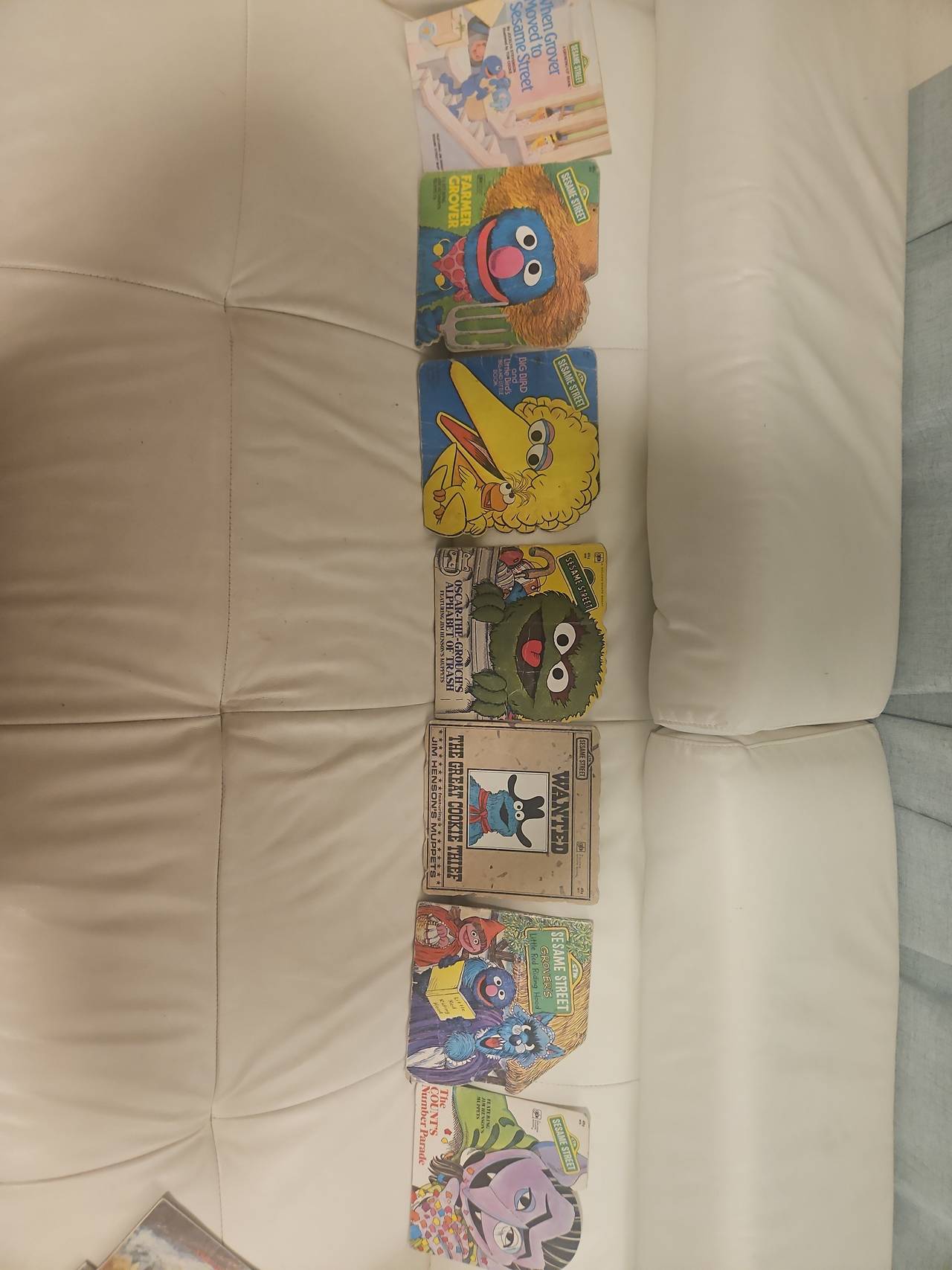 Vintage Sesame Street Book Lot