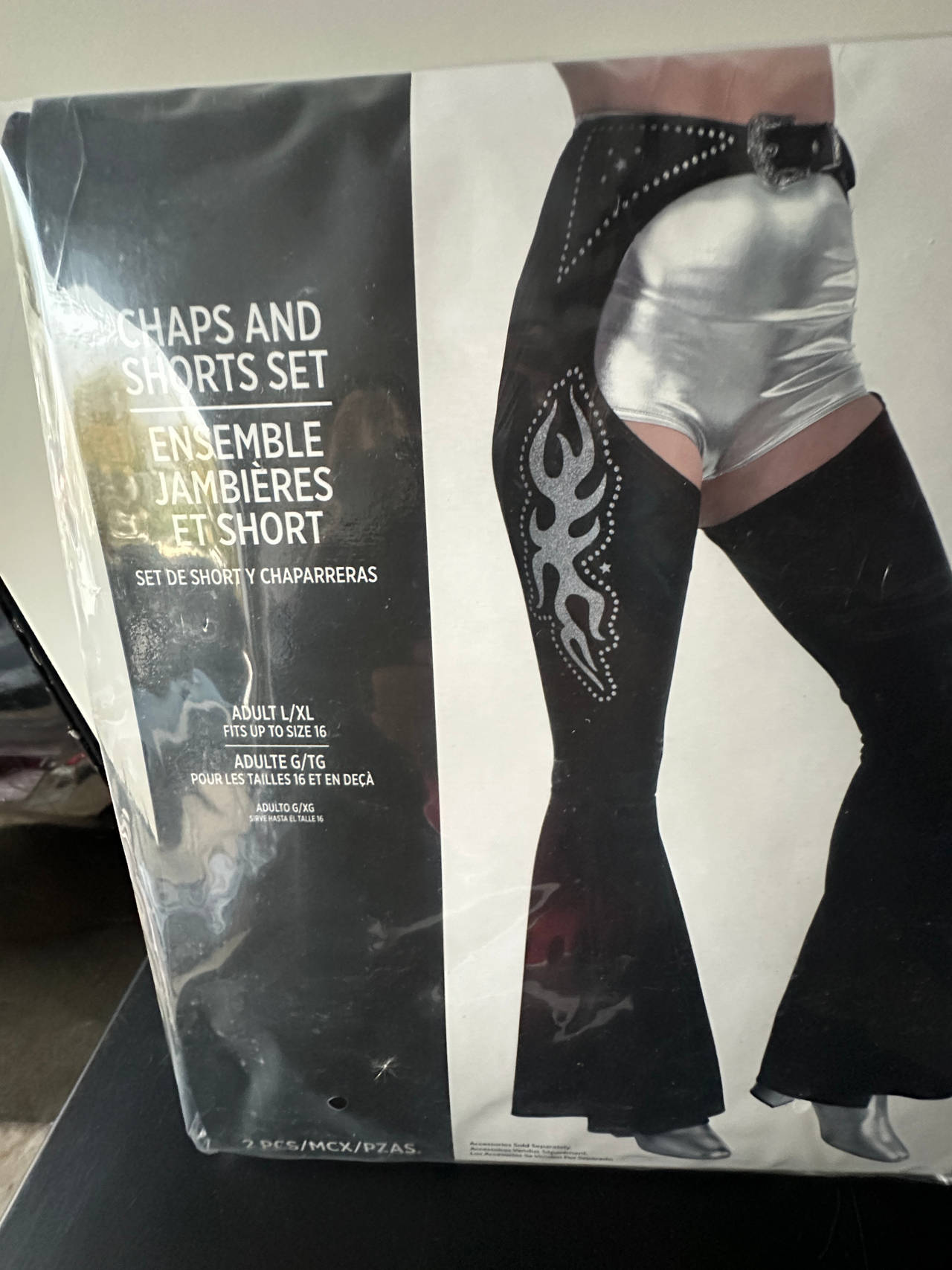 Chaps and Shorts Set - Halloween