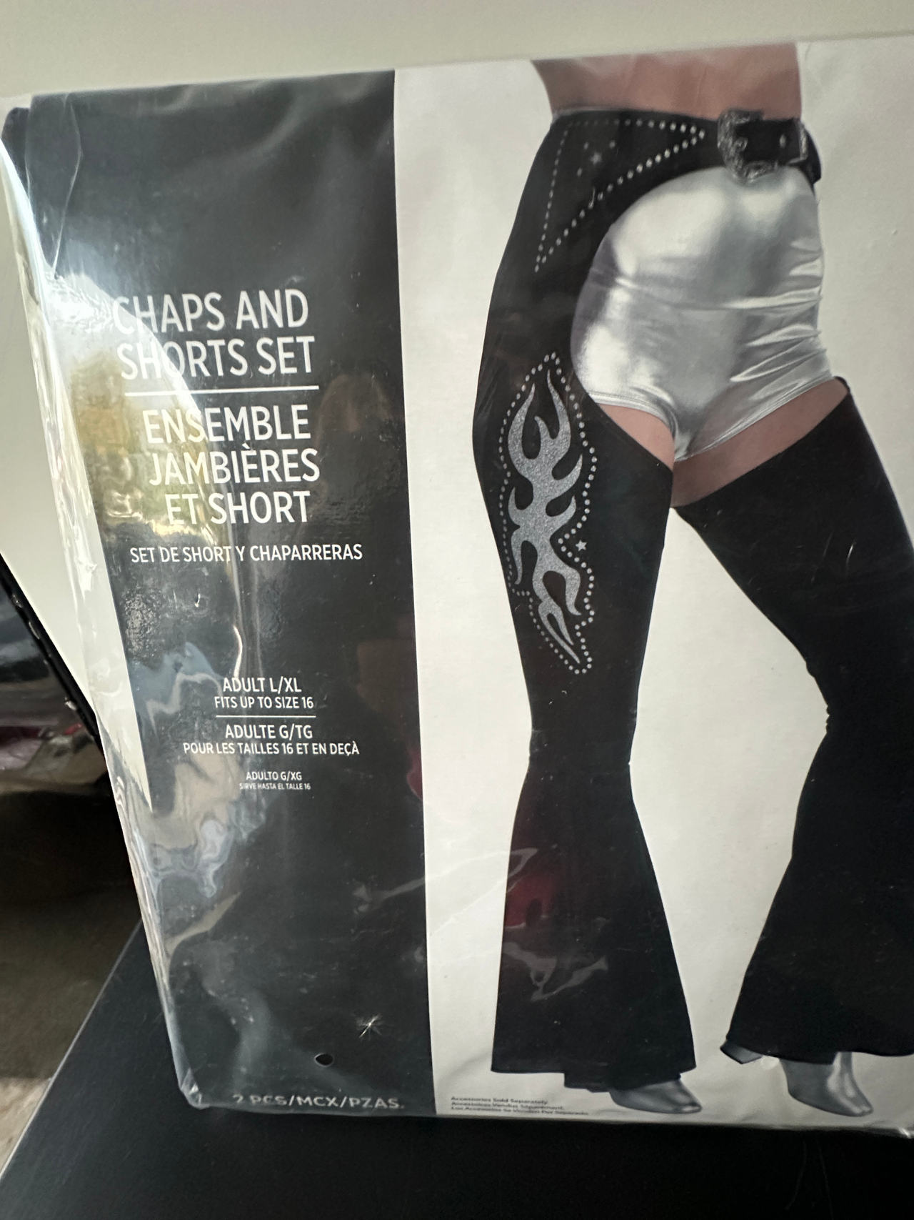 Chaps and Shorts Set - Halloween