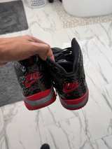 Nike Air Force 1 Mid '07 LV8 Black Red Speckle - Image 2