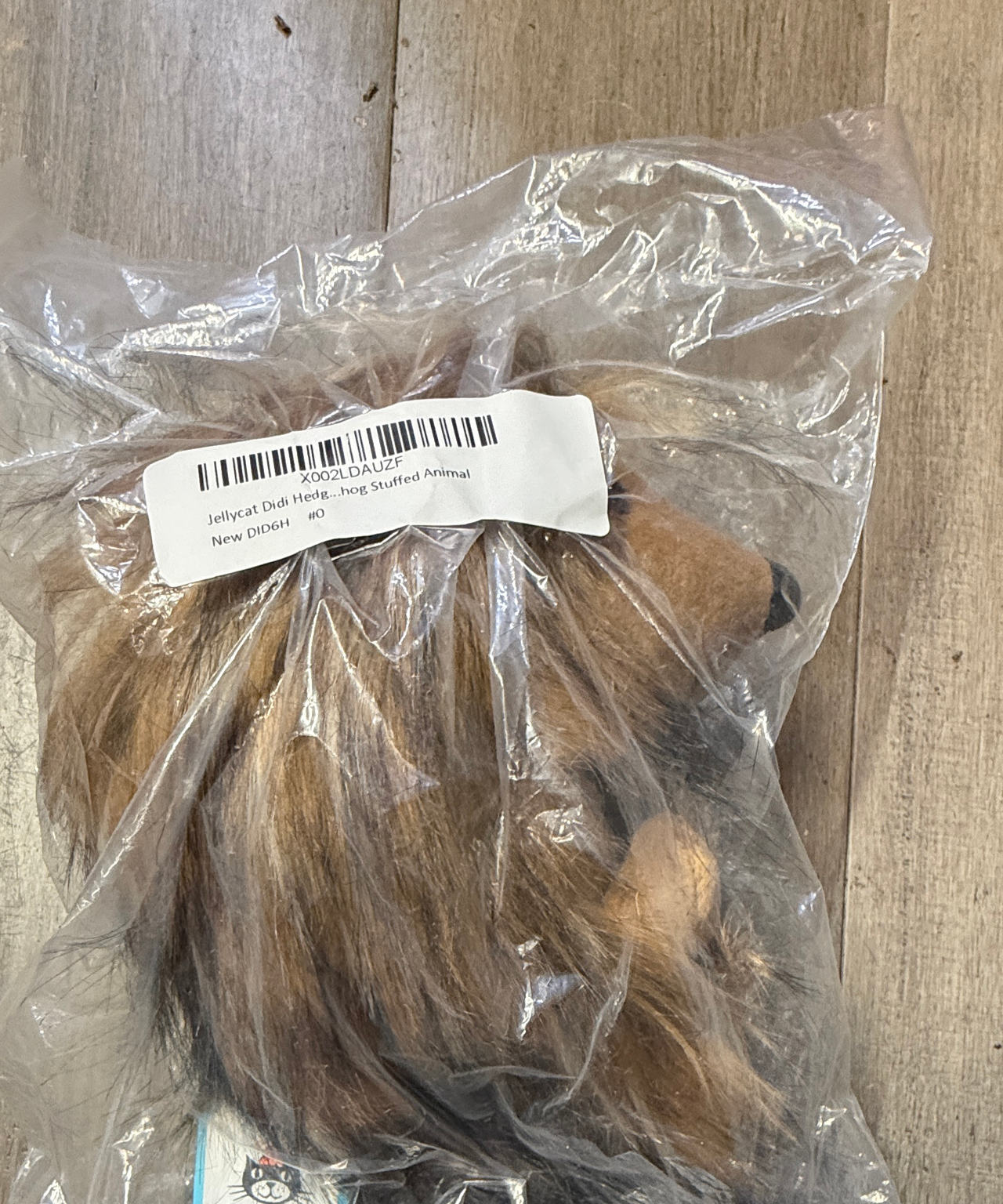 Jellycat Didi Hedgehog RETIRED Plush unopened.