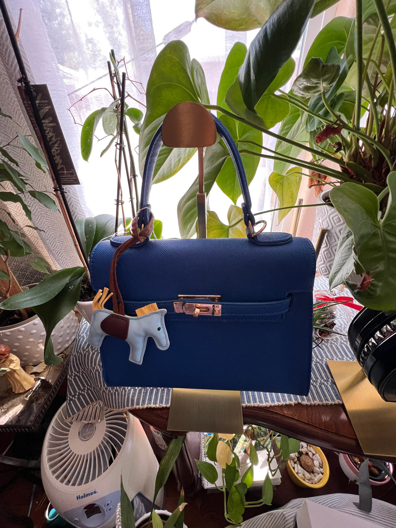 Kelly-Style Handbag (Not Hermès)