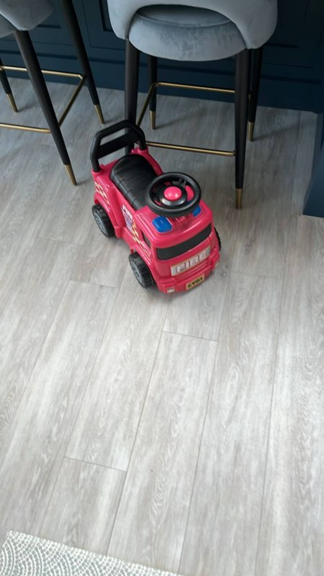 Ride-On Fire Truck Toy