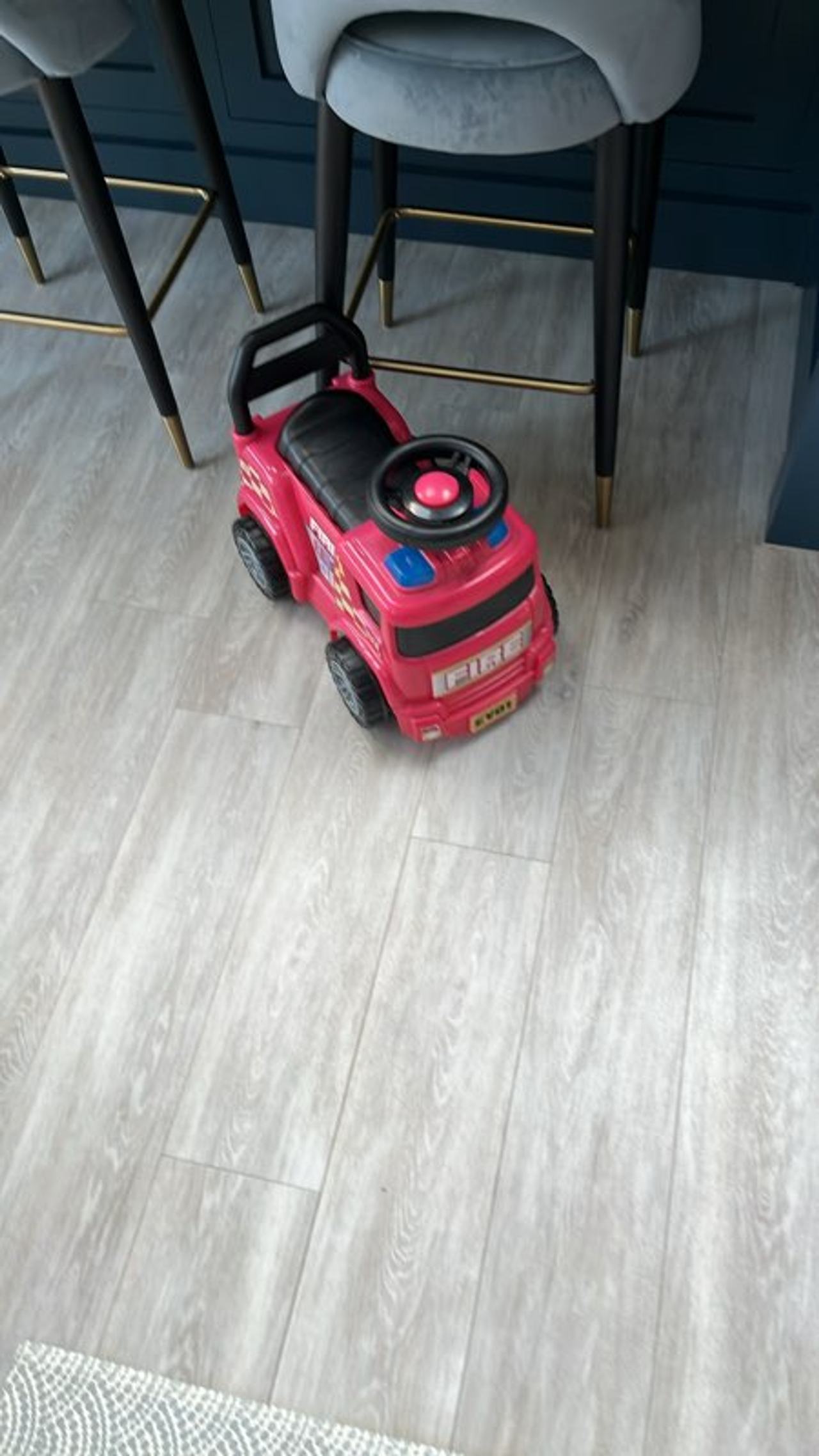 Ride-On Fire Truck Toy