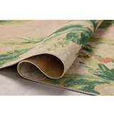 New Loloi Botanical BOT-04 Clay Green 10’6 x 13’9 Large Palm Area Rug - Image 3