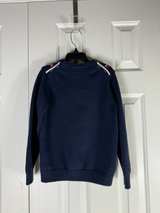 Janie and Jack Sailboat Boys Sweater White & Blue Striped - Image 3