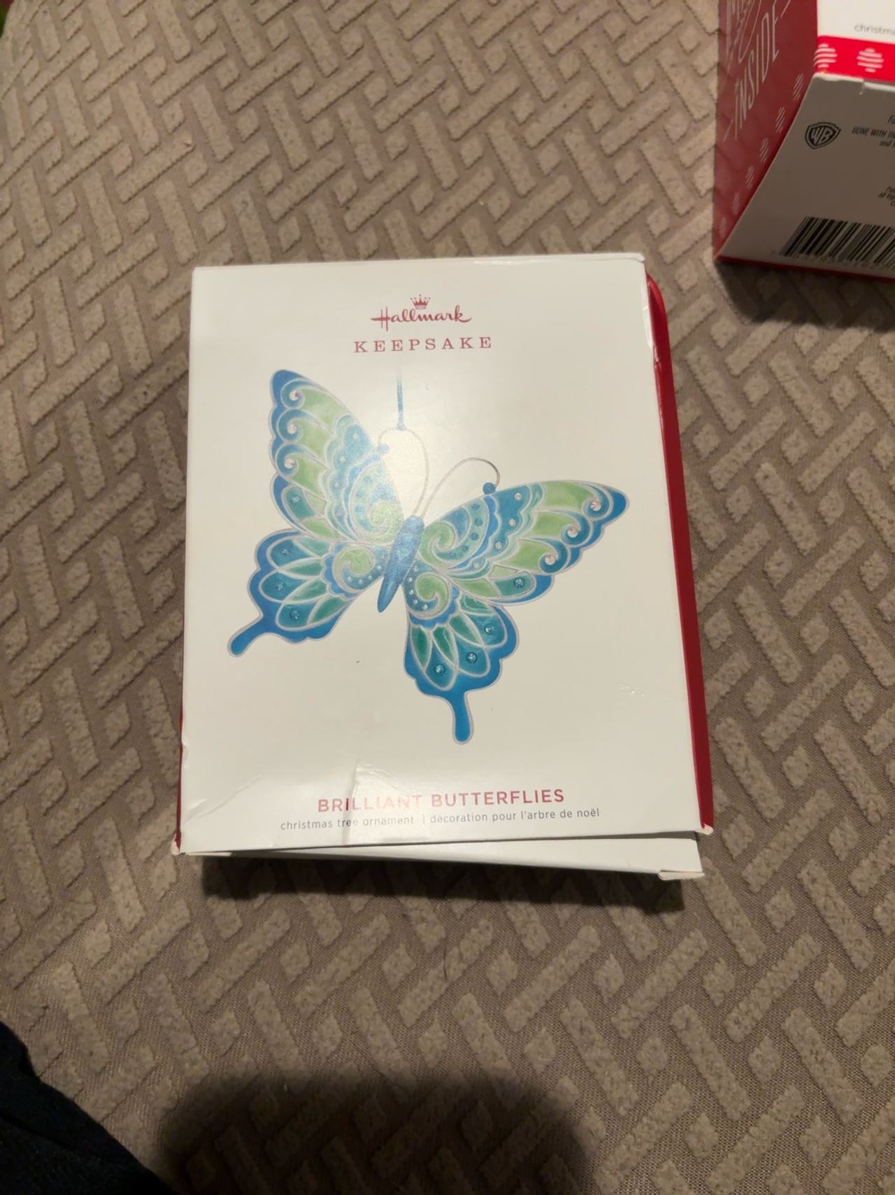 Hallmark Keepsake Ornament Brilliant Butterflies #3 2019