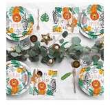 Gatherfun Safari Jungle Birthday Party Supplies Set - Image 3