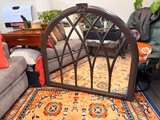 Bombay Company Richmond Arched Wall Mirror - Dark Cathedral, vintage vibes - Image 4