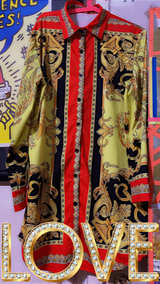 Vintage Dashiki African Women's Dress - Image 6