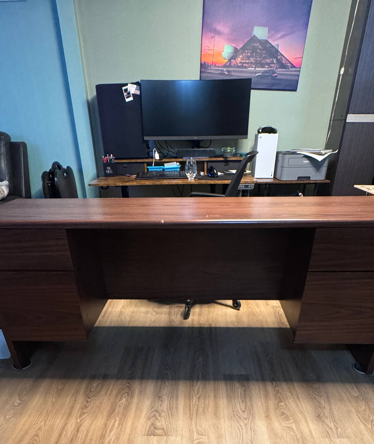 Double Pedestal Executive Office Desk