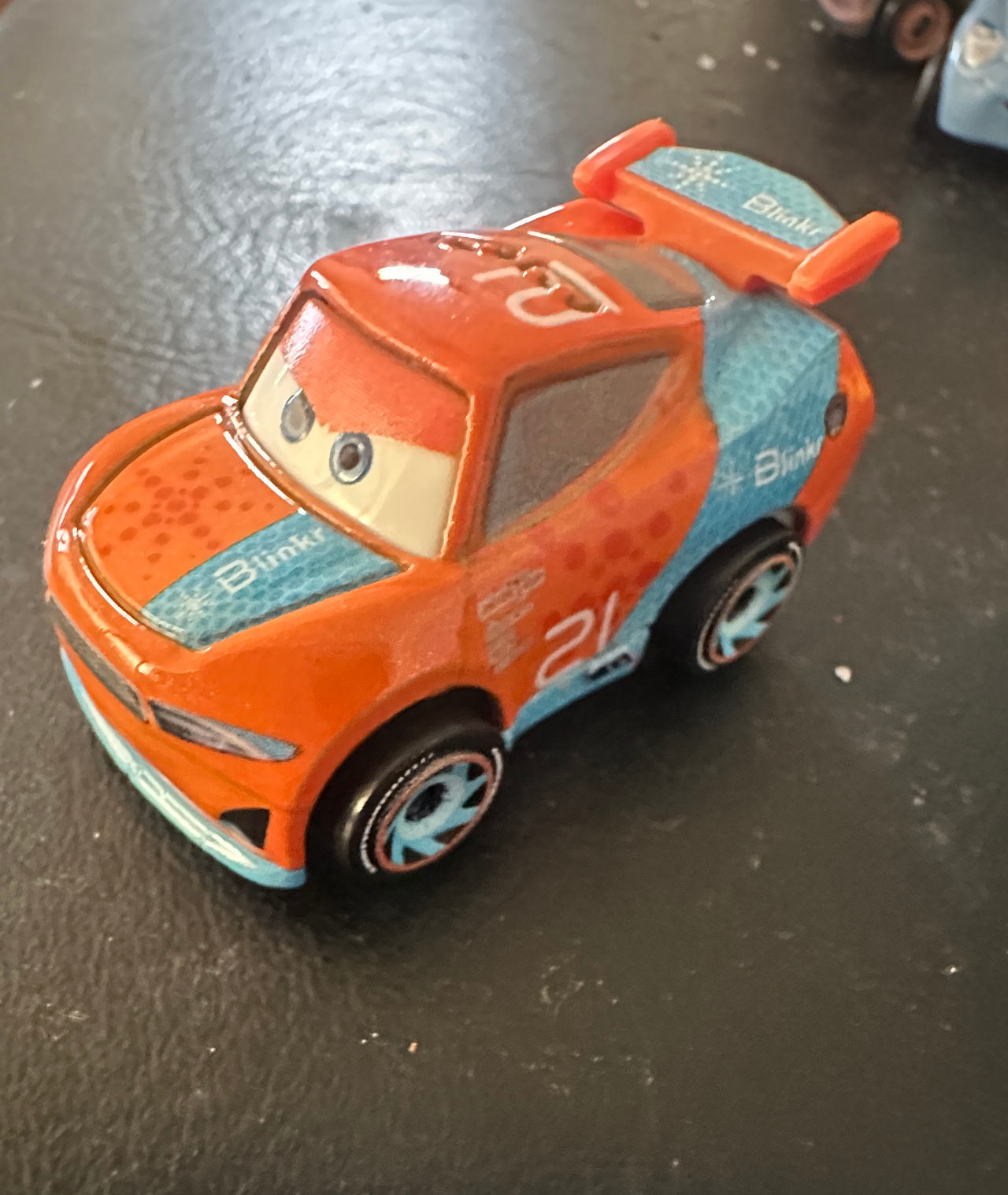 Disney Pixar Cars Ryan Laney Blinkr #21 Die-Cast