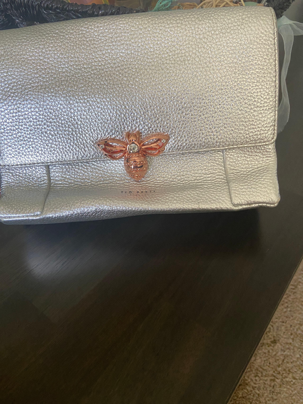 Ted Baker Metallic Bee Crossbody Bag
