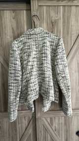 Womens White House Black Market Tweed Jacket Size Small - Image 5
