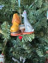 Disney Lady and the Tramp Spaghetti Supper Christmas Ornament - Image 4