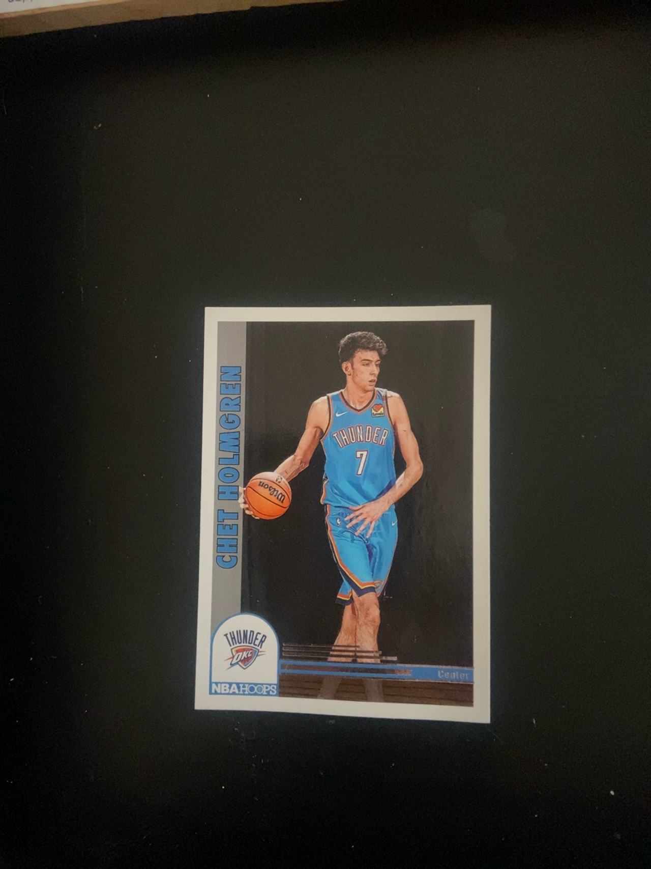 Panini NBA Hoops 2022-23 Chet Holmgren Rookie Card #282 Teal Explosion