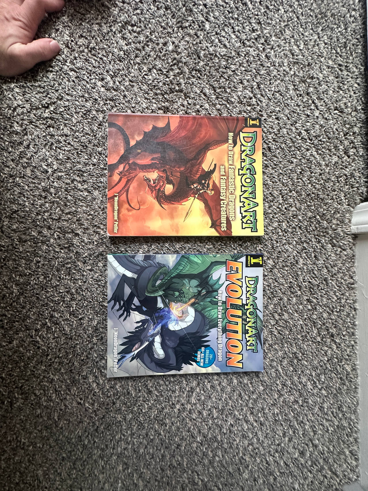 DragonArt Drawing Books by Jessica Peffer
