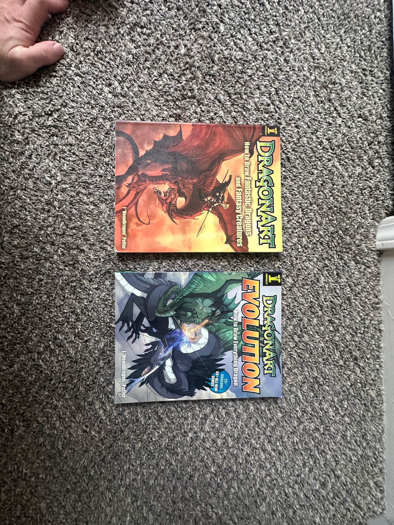 DragonArt Drawing Books by Jessica Peffer