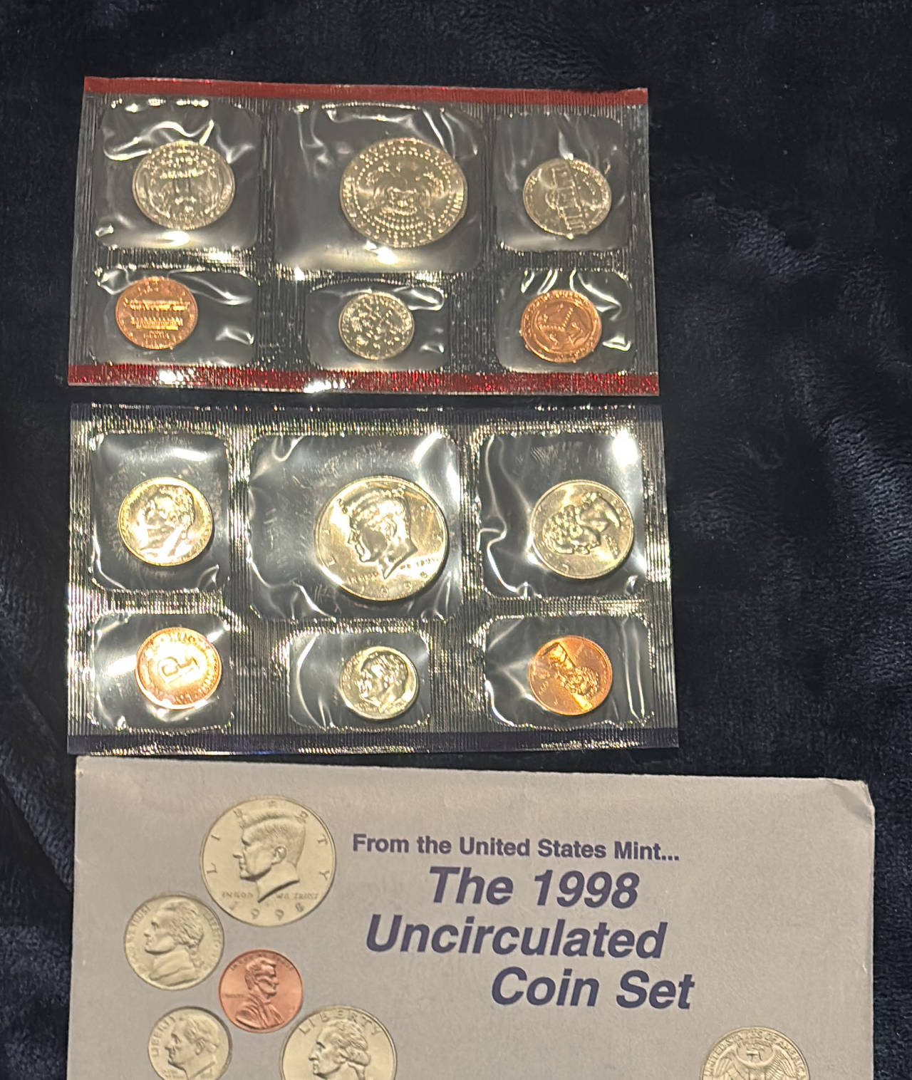 1998 United States Mint Uncirculated Coin Set