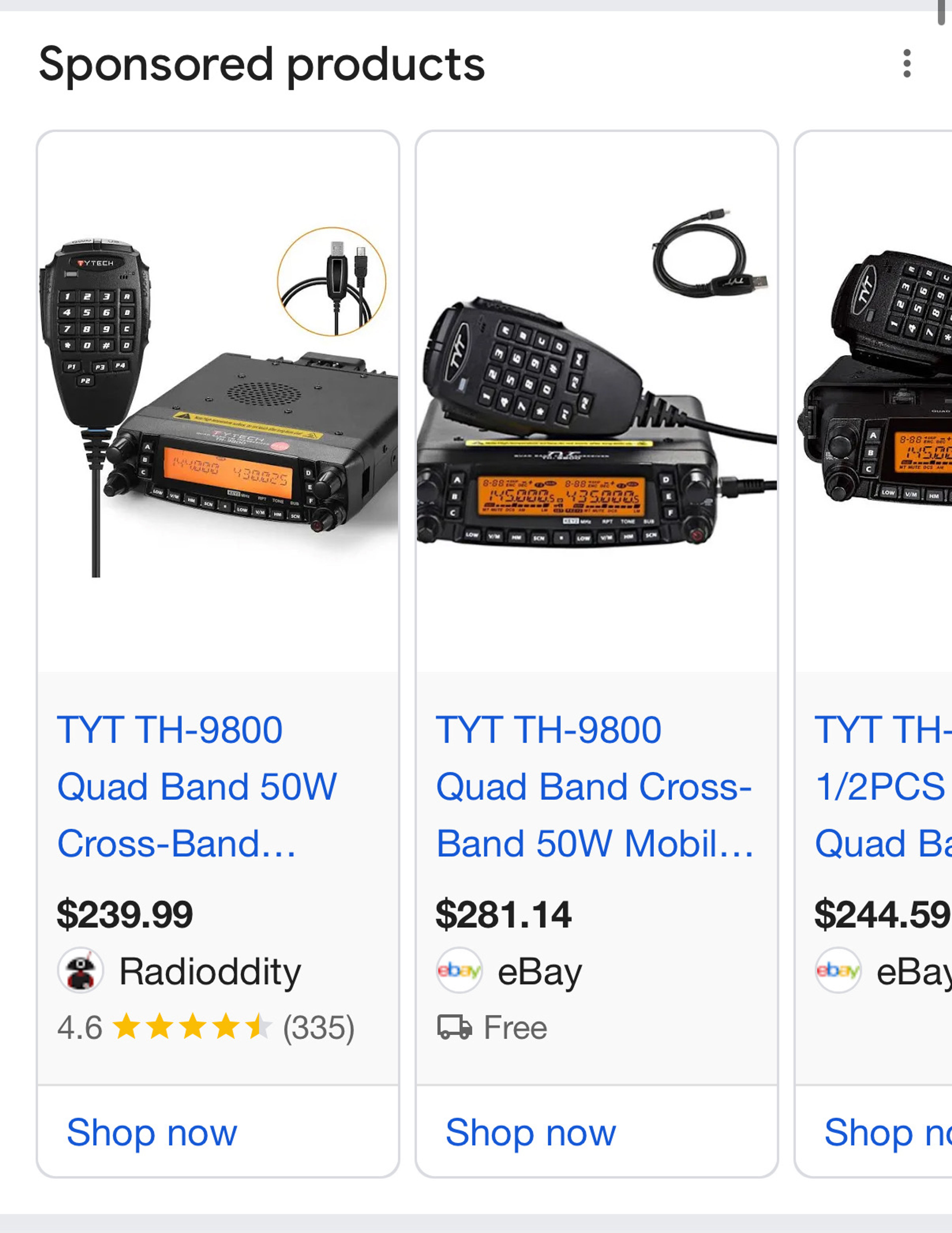 TYT TH-9800 Quad Band Mobile Transceiver - Image 10