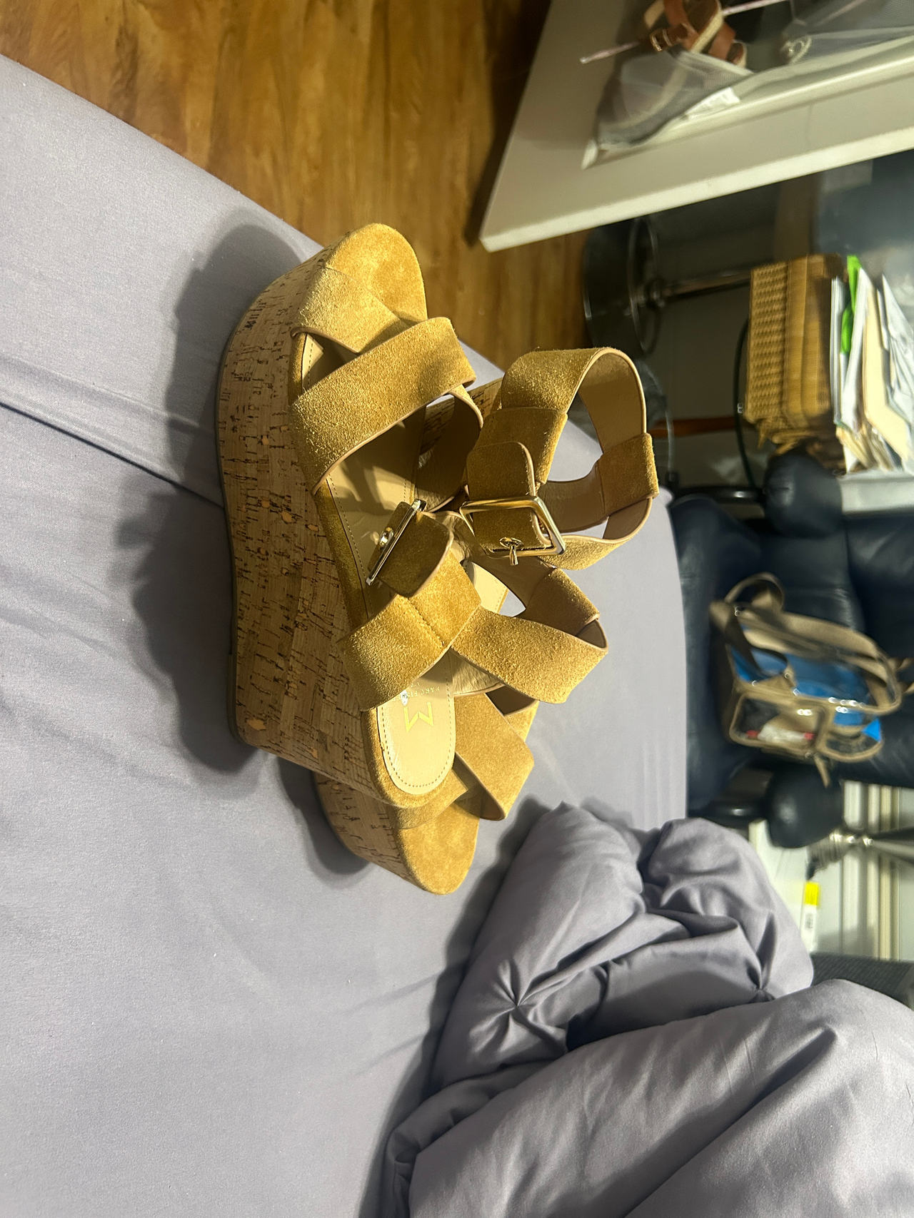 Women's Cork Wedge Sandals