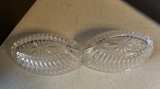 Princess House Highlights Spoon/Fork Holder #843 (2) New buffet serving holidays - Image 2