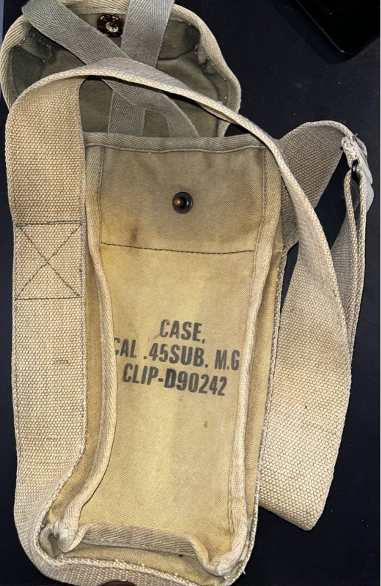 Thompson WWII Grease Gun Carry Case Canvas